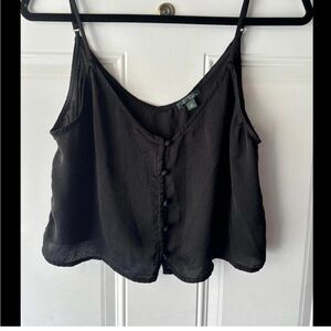 Wild Fable Button Down Crop Tank XS